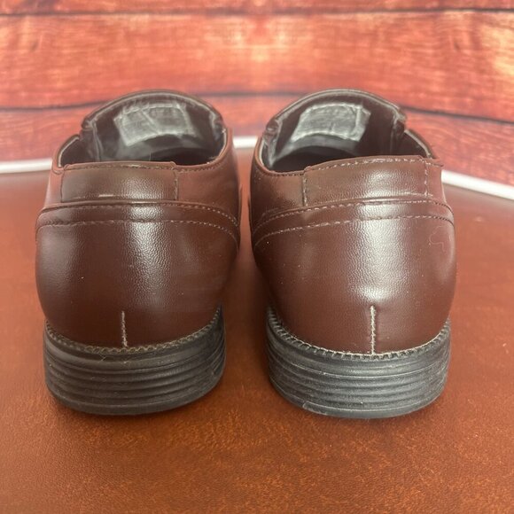 Perry Ellis Samuel GP Brown Slip On Loafer Dress Shoes - Picture 5 of 13